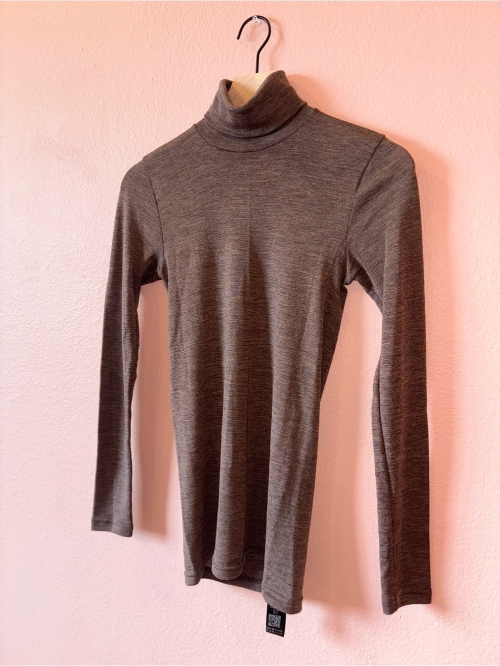 Dilling 100% Wool Turtleneck Baselayer Size 6 - Picture 2 of 7